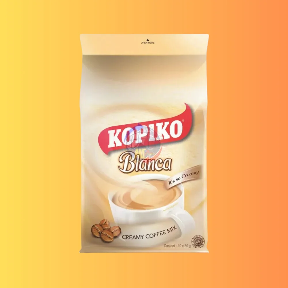 Kopiko Coffee 3in1 Blanca instant kávé 10 x 30g