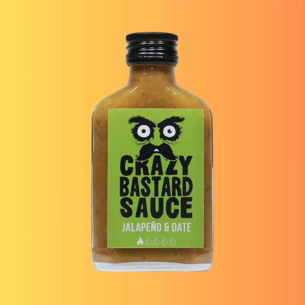 Crazy Bastard Sauce - Jalapeño & Date I Jalapeño & Datolya Szósz 100ml