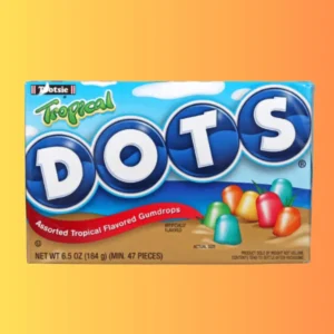 Tootsie Dots Tropical I Trópusi Gyümölcs Ízű Gumicukor 184g