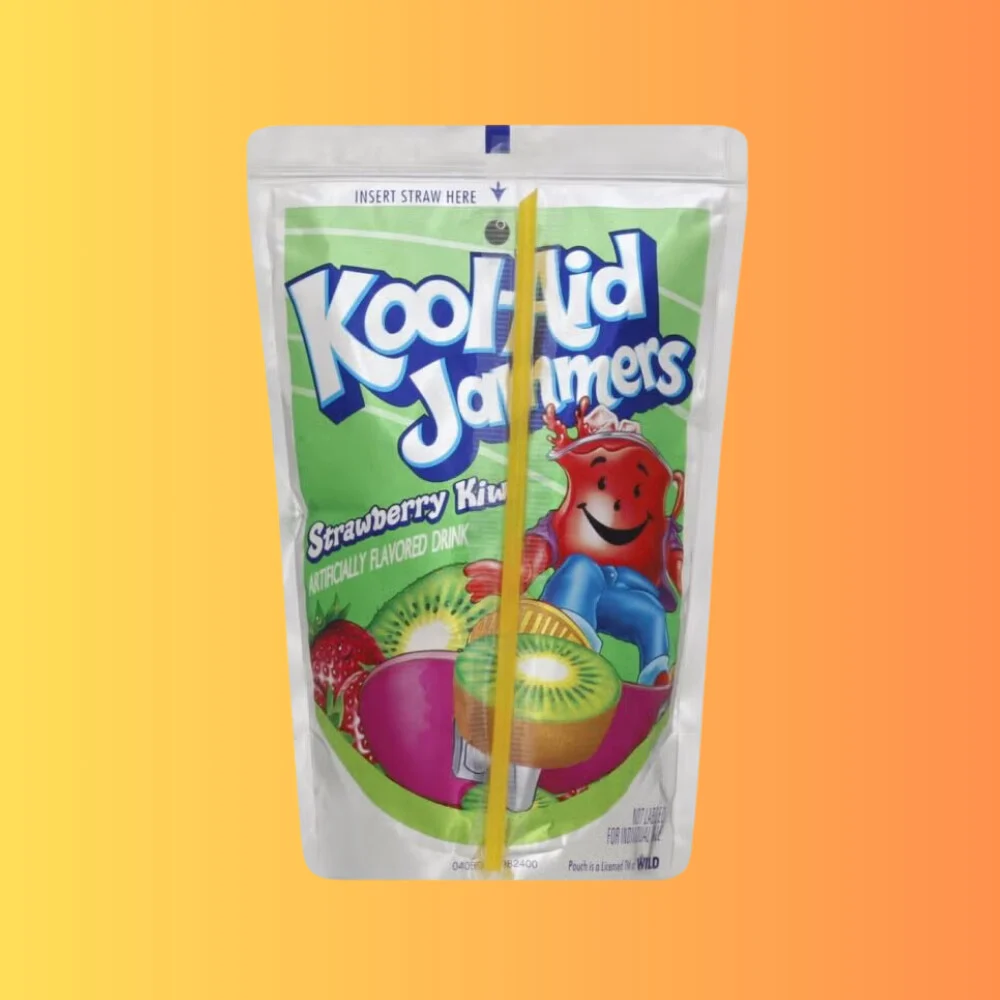 Kool-Aid Strawberry and Kiwi I Eper és Kiwi ízű tasakos üdítőital 177ml