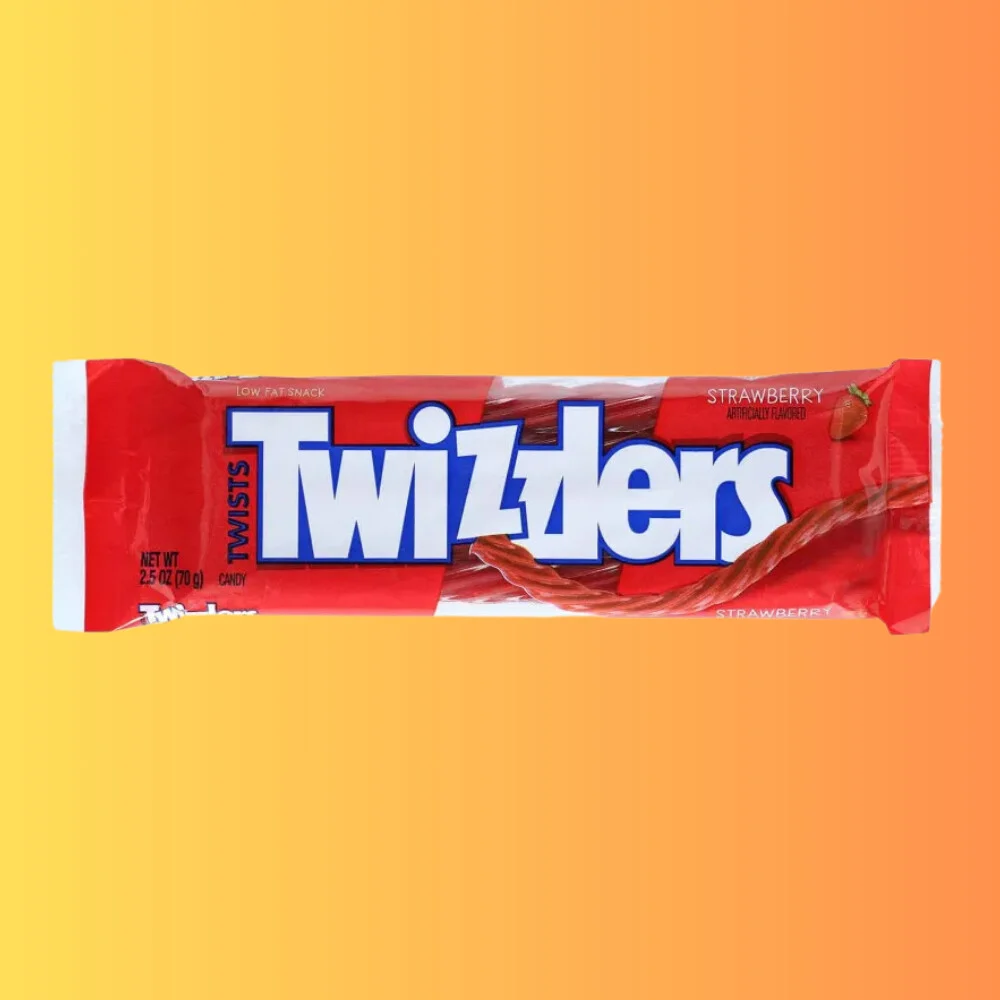 Twizzlers Strawberry I Epres ízű rúd 70g
