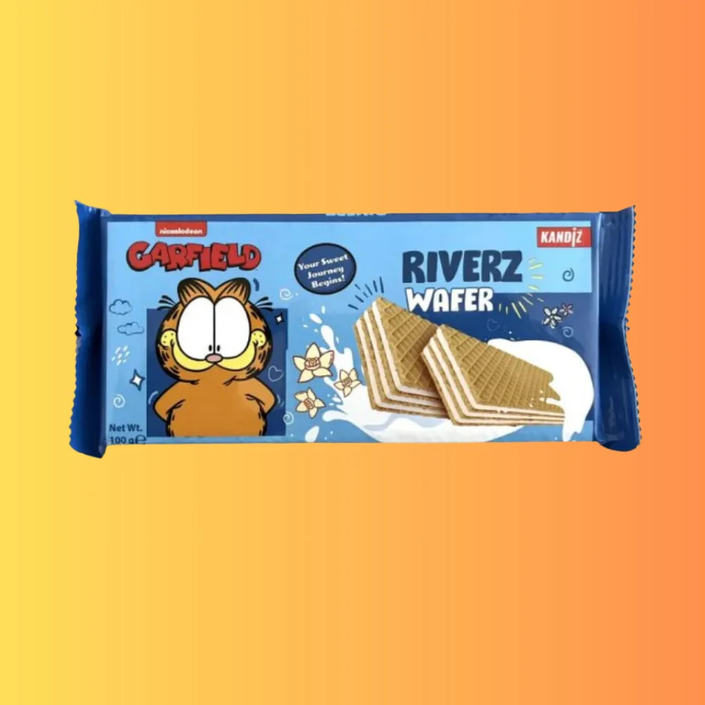 Vanilla Garfield Wafer 100g I Vaníliás Nápolyi