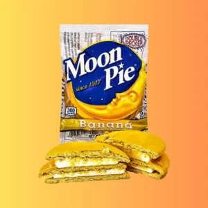 Moon Pie Banana 78g I Banán Bevonatos Piskóta Mályvacukor Töltelékkel