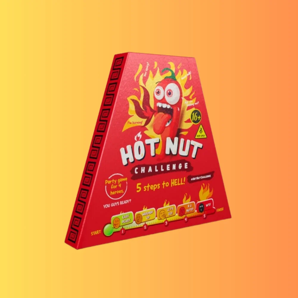 Hot Nut Challenge 24g I Extrém Csípős Mogyoró Kihívás