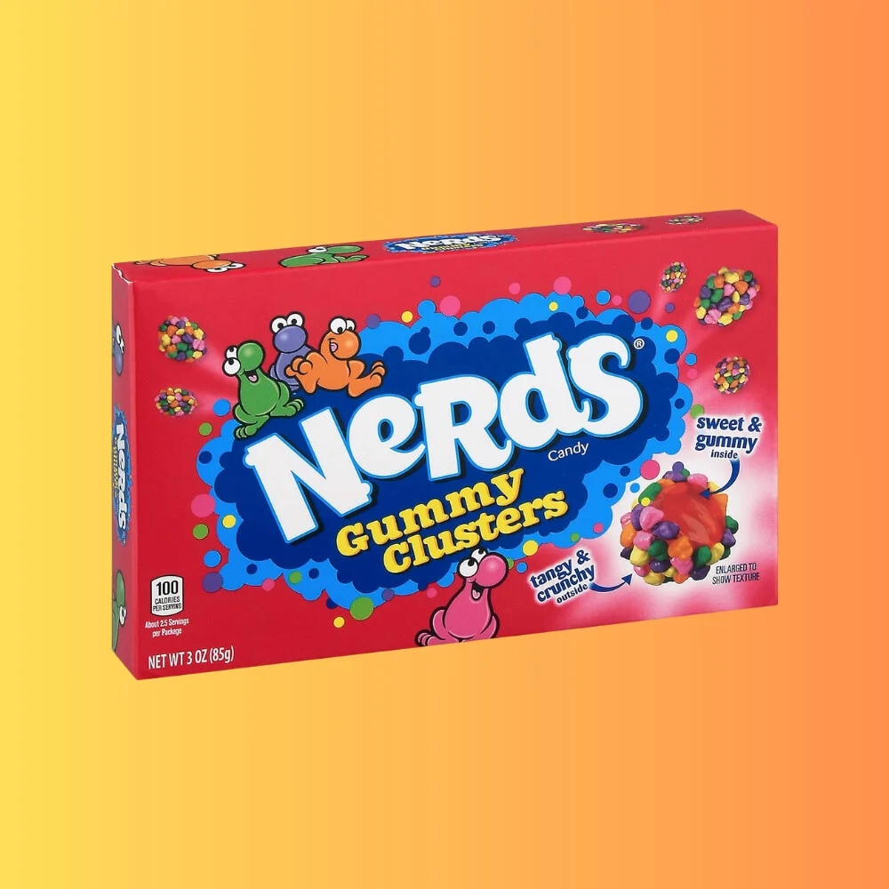 Nerds Gummy Clusters Theater Box 85g I Gumicukor Fürtök Theater Doboz
