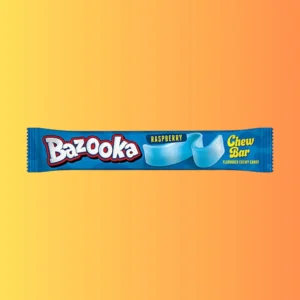 Bazooka Chew Bar Raspberry 14g I Málna Ízű Rágórúd
