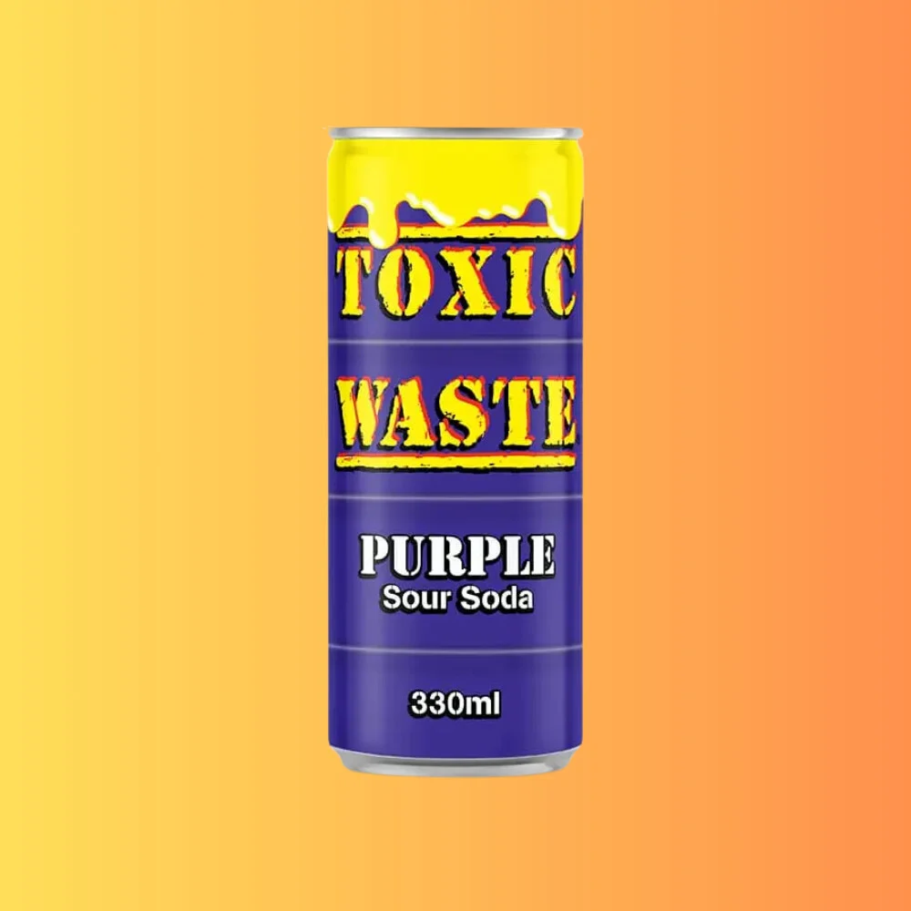 Toxic Waste Soda Purple 330ml