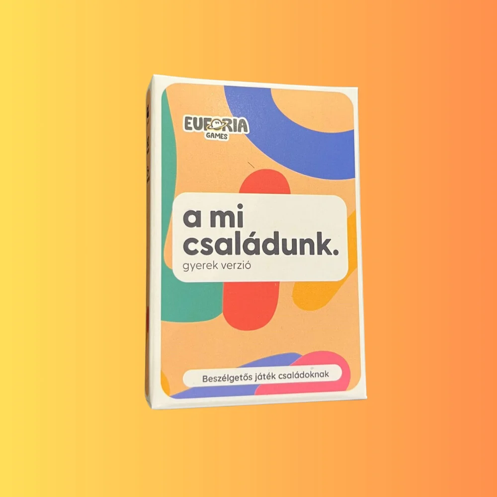 Euphoria – Our Family. Kids Card Game I Eufória – A Mi Családunk. Gyerek Társasjáték