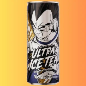 Dragonball Vegeta Ultra Ice Tea Peach I Barack Ultra Jegestea 330ml
