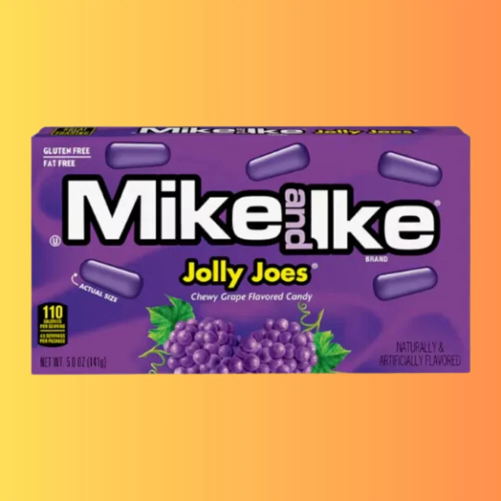 Mike and Ike Jolly Joes Grape I Szőlő Ízű Cukorka 120g