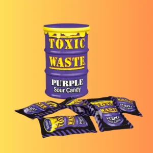Toxic Waste Purple Drum Sour Candies 42g I Lila Dobozos Savanyú Cukorkák