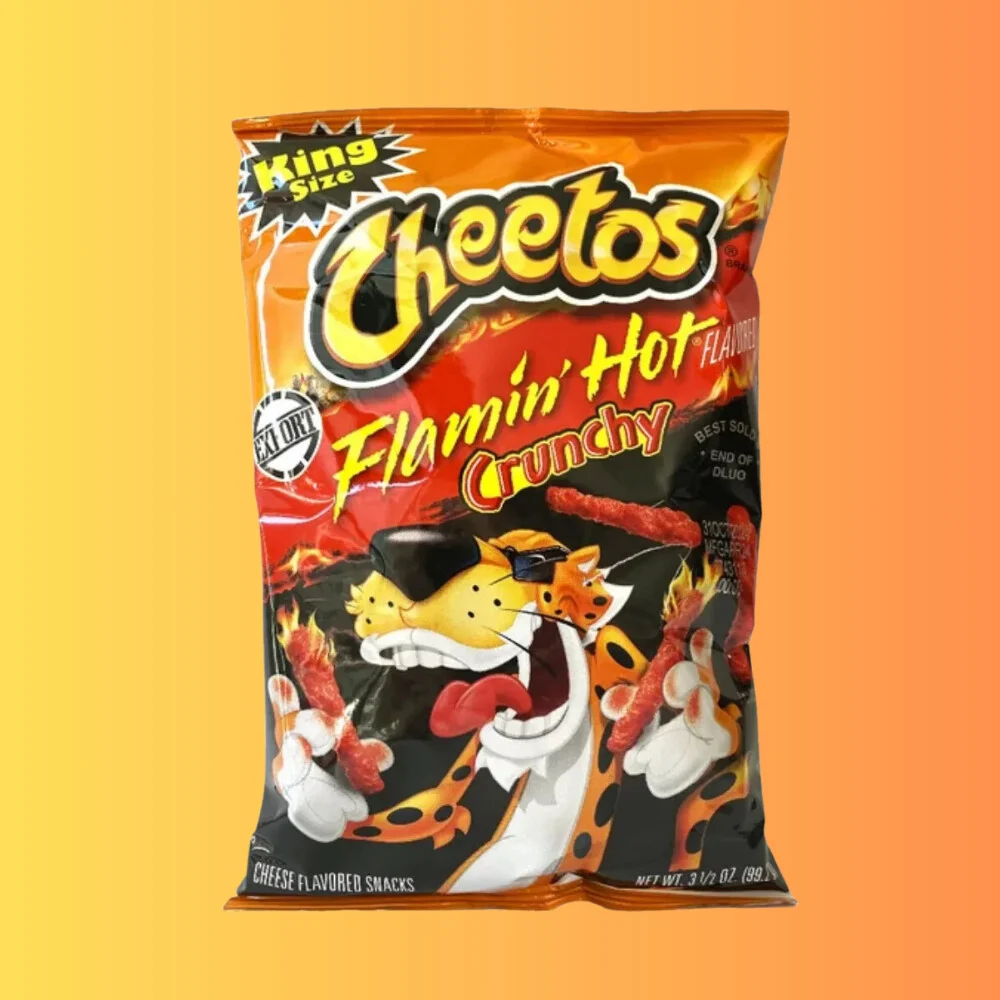 Cheetos Crunchy Flamin' Hot USA 99g I Csípős Ropogós Snack