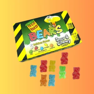 Toxic Waste Sour Bears 85g I Savanyú Medvék
