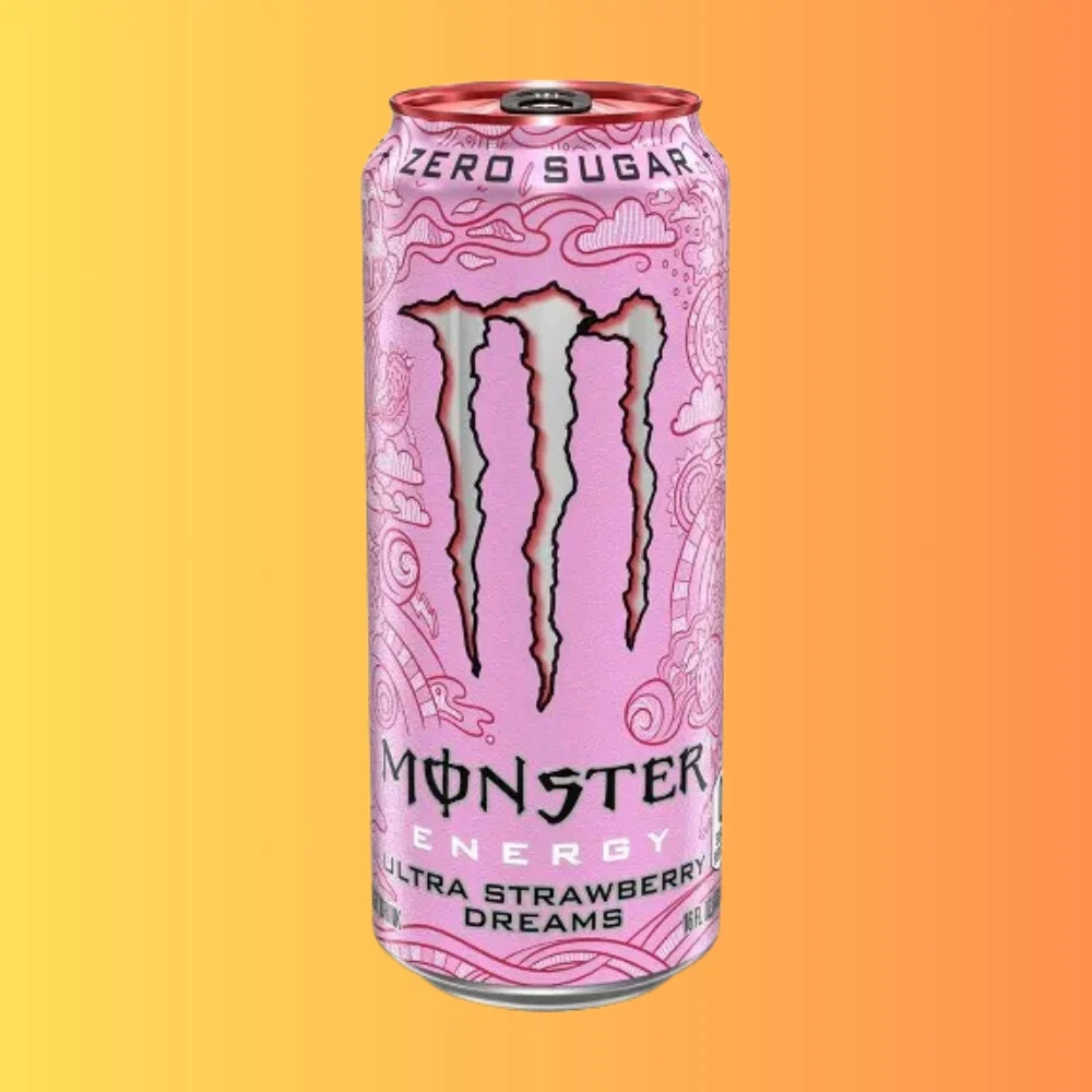 Monster Strawberry Dreams Sugar Free Energy Drink I Eper ízű Cukormentes Energiaital 473ml