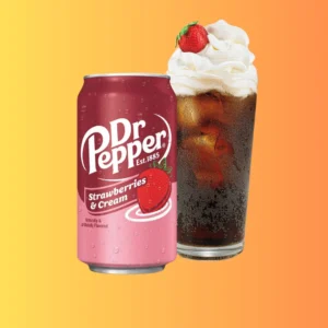 Dr. Pepper Strawberries and Cream | Eperkrém ízű Üdítőital 355ml