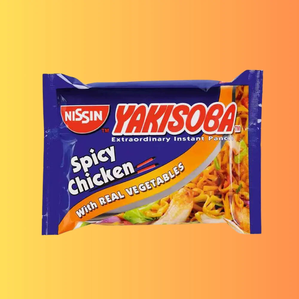 Nissin Yakisoba Spicy Chicken I Csípős Csirkés Tészta 59g