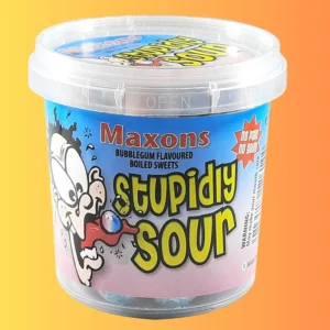 Stupidly Sour Bubblegum 100g I Extra Savanyú Rágógumi