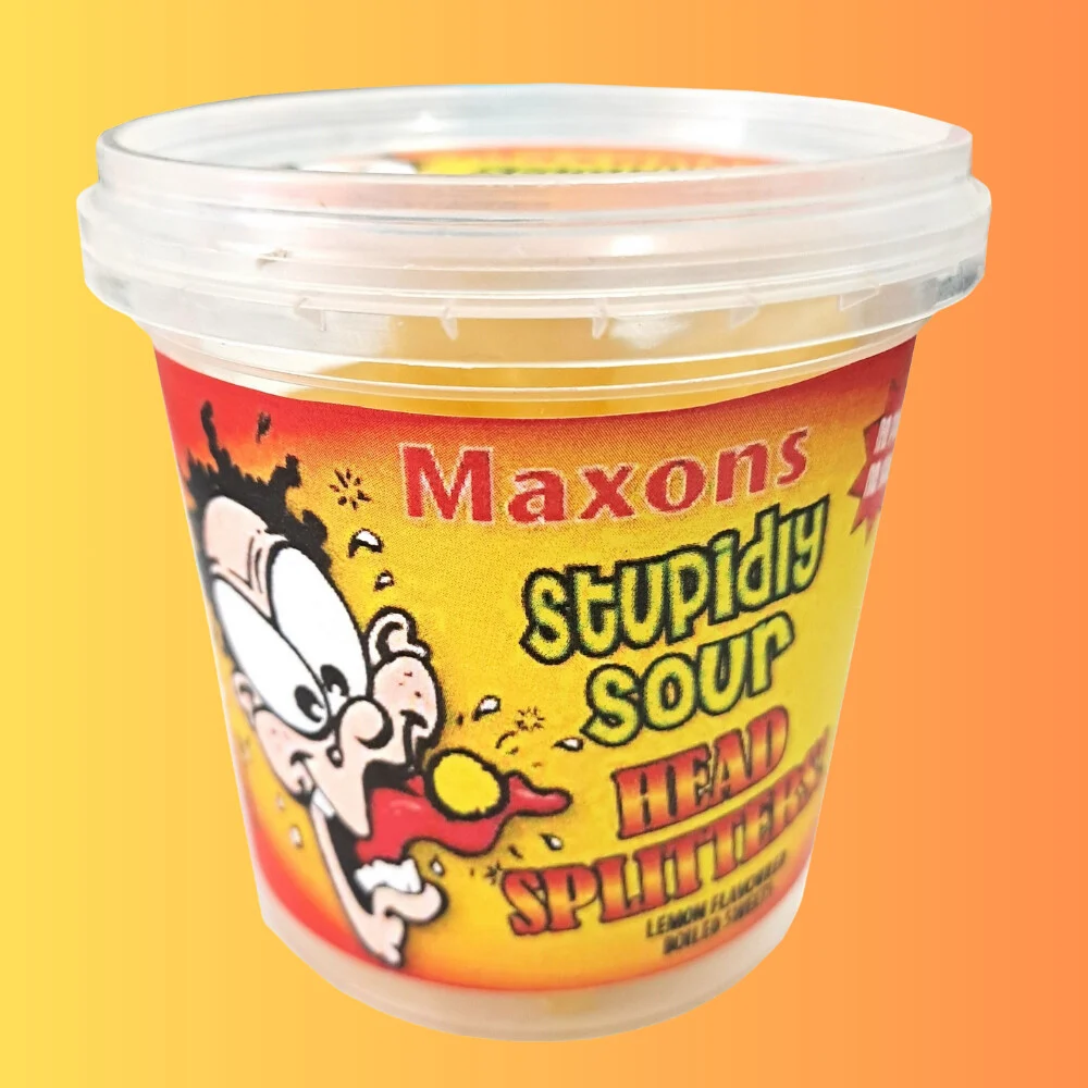 Stupidly Sour Headsplitter 100g I Extra Savanyú Cukorka