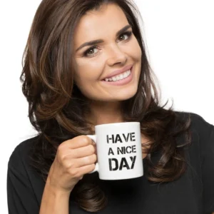 Have a Nice Day Mug | Legyen SZÉP Napod Bögre fehér