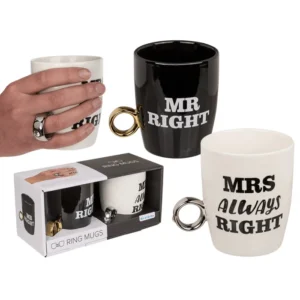 Mug | Bögre Mr Right & Mrs Always Right