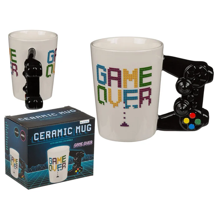 Bögre Vezérlő Fogantyúval | Mug Game Over