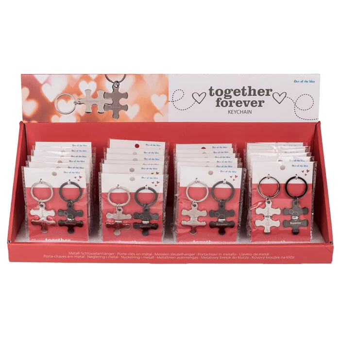 Fém kulcstartó, Together Forever | Metal key ring, Together Forever