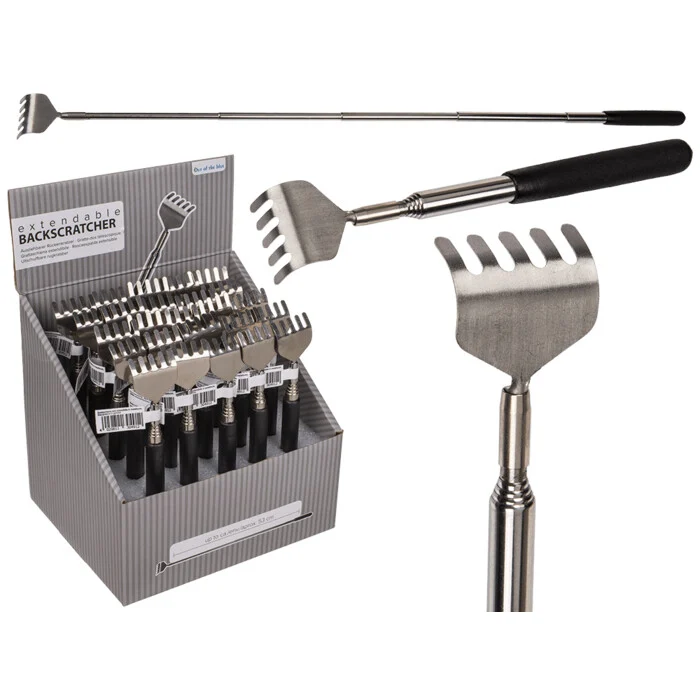 Retractable Mini Metal Back Scratcher | Kihúzható mini fém hátsó vakaró