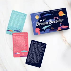 100 Dream Decoder cards | 100 Álomfejtő Kártya (Angol)