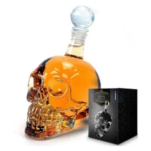 Skull Whiskey Bottle 1L | Koponya Whisky Üveg