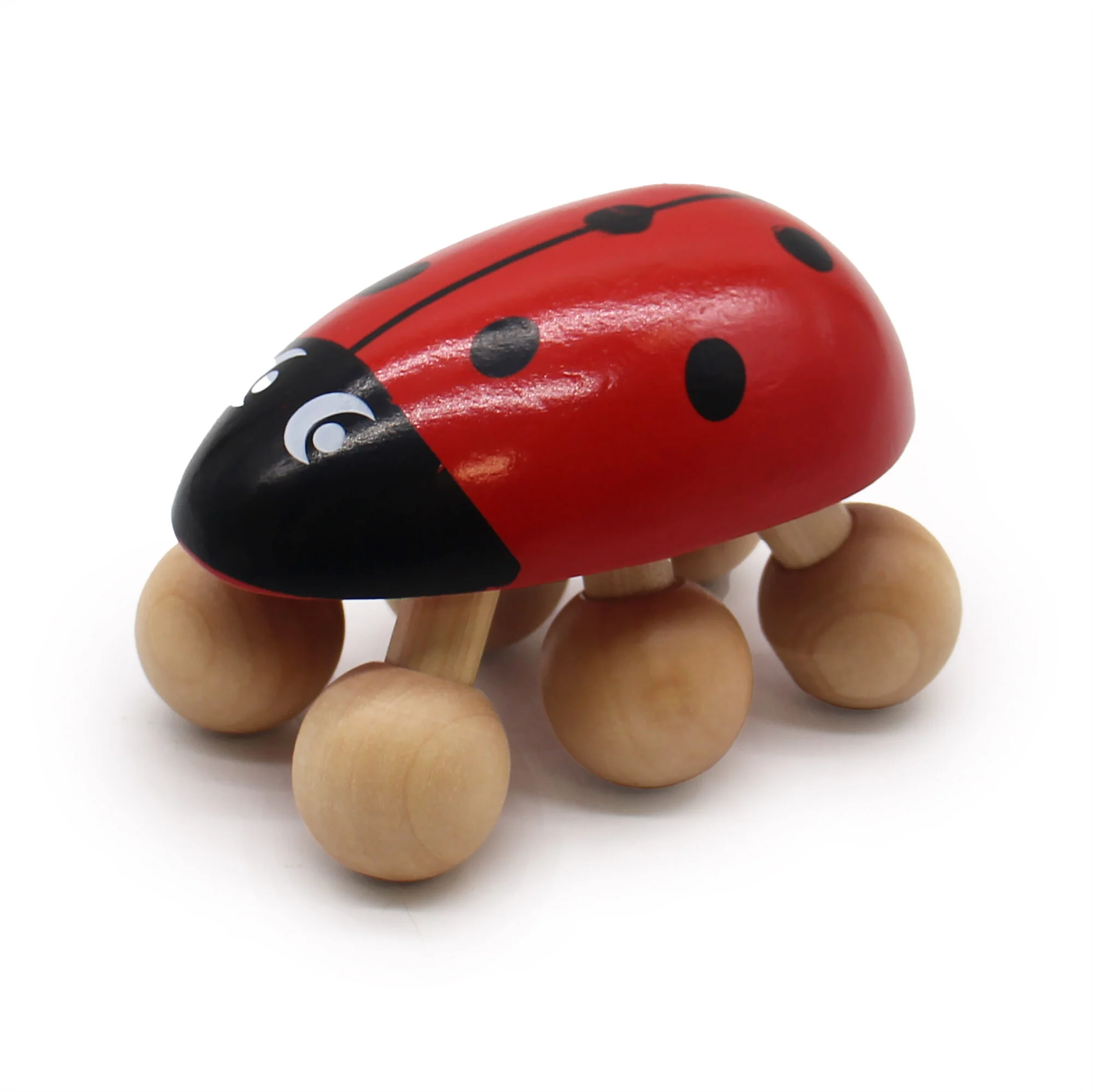 Wooden Ladybug Massage Tool