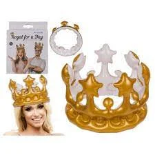 royal for a day inflatable crown | királyi korona