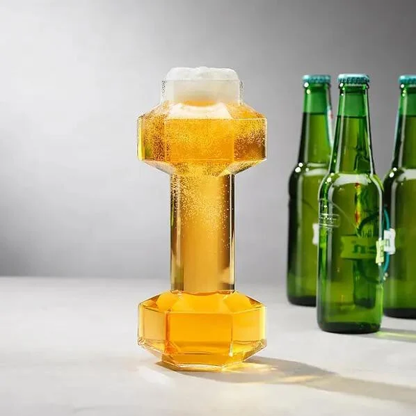 Dumbbell Beer Mug