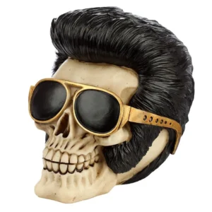 Elvis Presley Skull I Dekor Koponya