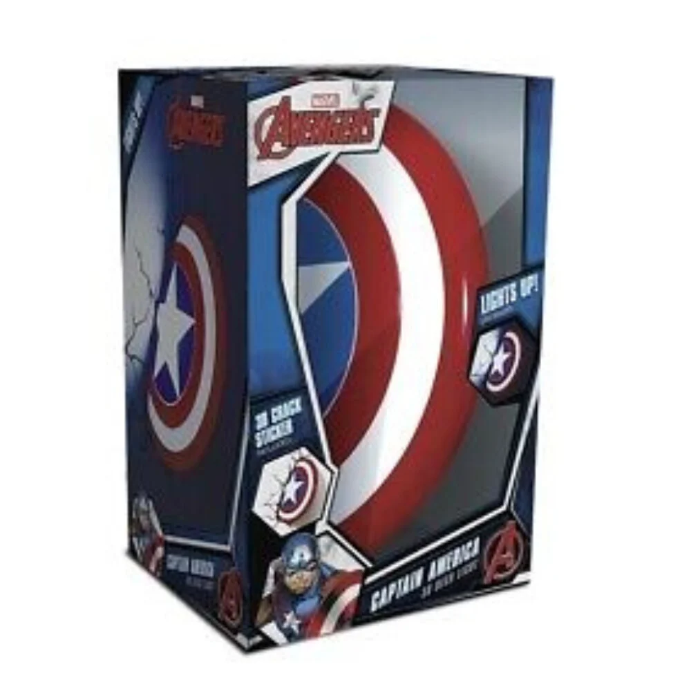 3D Light FX Marvel Captain America I Fali Világítás - Image 3