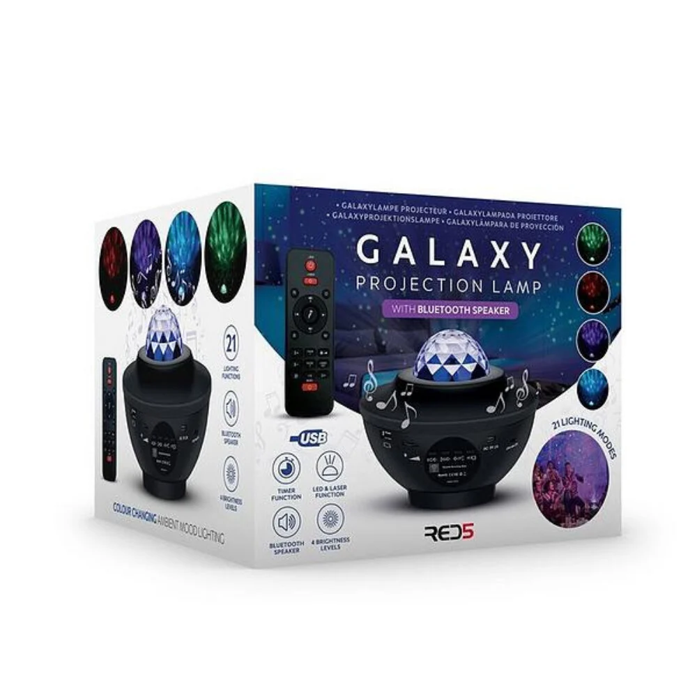 Galaxy Projector Lamp and Speaker I Vetítő Lámpa és Hangszóró - Image 3