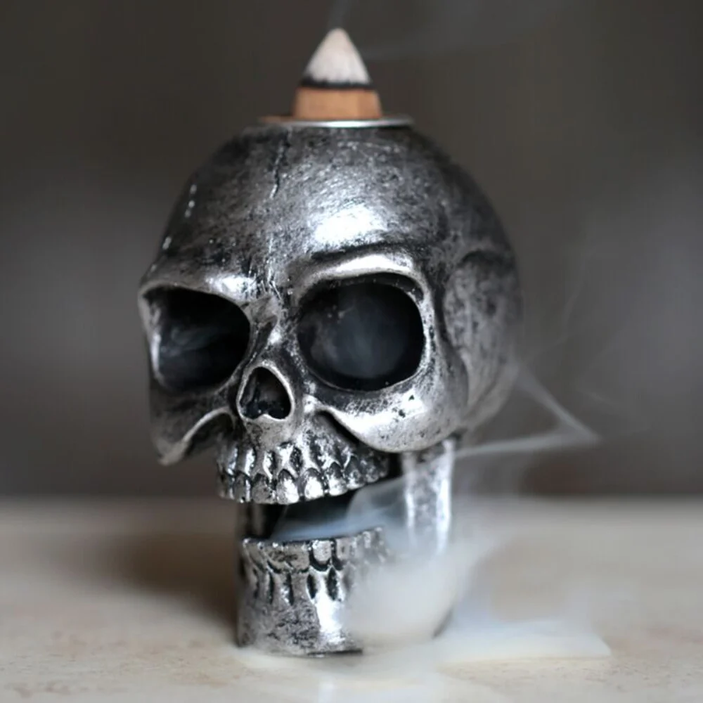 Skull Incense Burner I Füstölőégető - Image 2