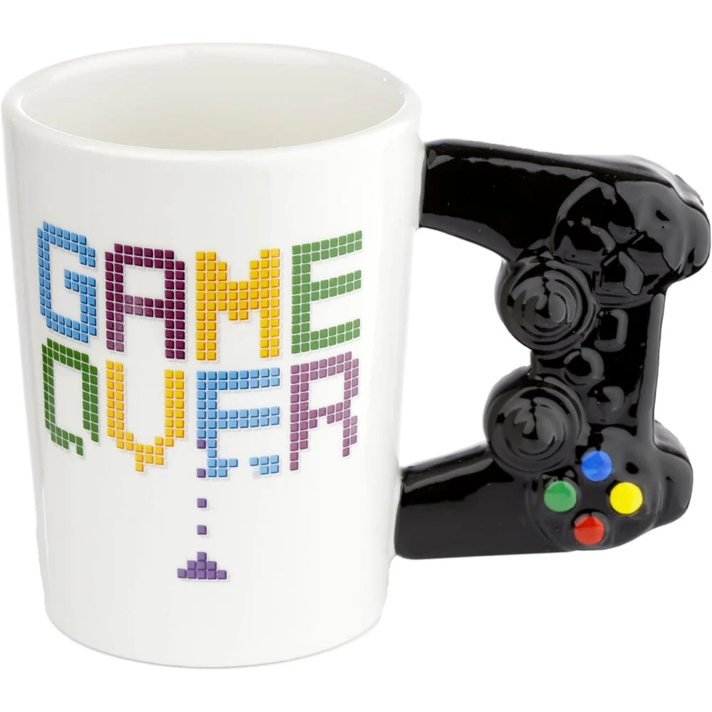Bögre Vezérlő Fogantyúval | Mug Game Over - Image 4