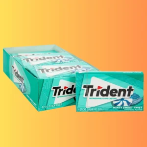 Trident Gum Minty Sweet Twist I Rágógumi Mentás Édes Forgatás 31g
