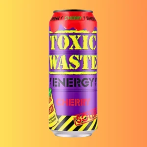 Toxic Waste Energy Drink Sour Cherry 500ml I Savanyú Meggy Ízű Energiaital