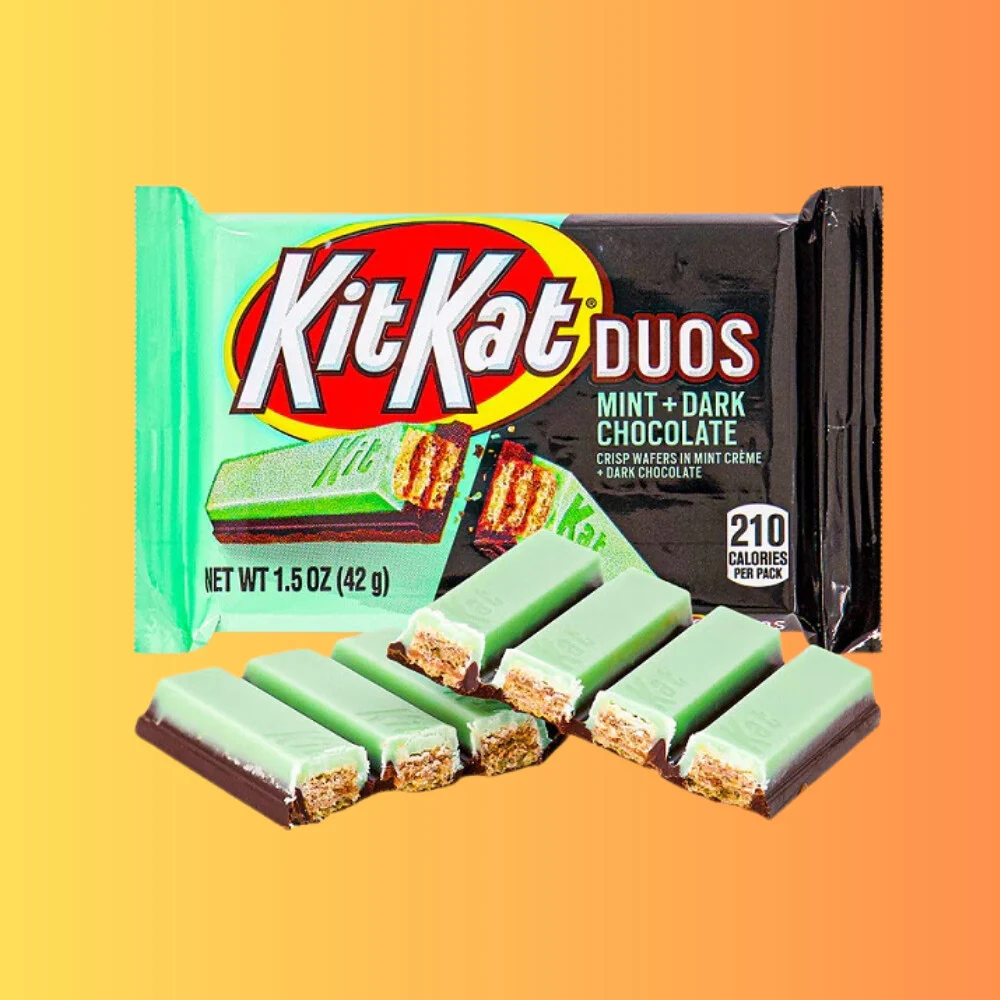 Kit Kat Duos Dark Chocolate and Mint I Mentolos Étcsokoládé 42g