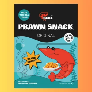 BEBE Prawn Snack Original 50g I Eredeti Garnéla Snack