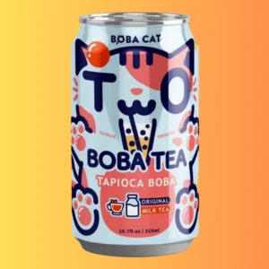 Boba Cat Milk Original Tapioca Bubble Tea 315ml I Tejes Tapioca Gyöngyteás Ital