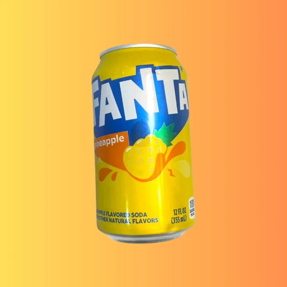 Fanta Pineapple Soda 355ml USA