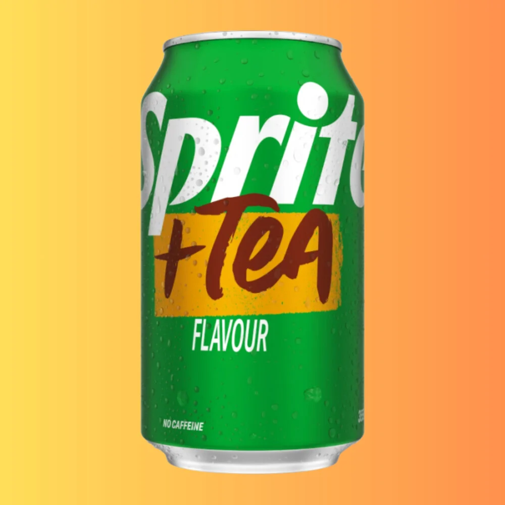 Sprite + Tea 355ml I Citromos Tea Ízű Szénsavas Üdítő