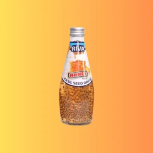 Riva Honey Basil Seed Drink 290ml I Mézes Ital Bazsalikommaggal (Thaiföld)