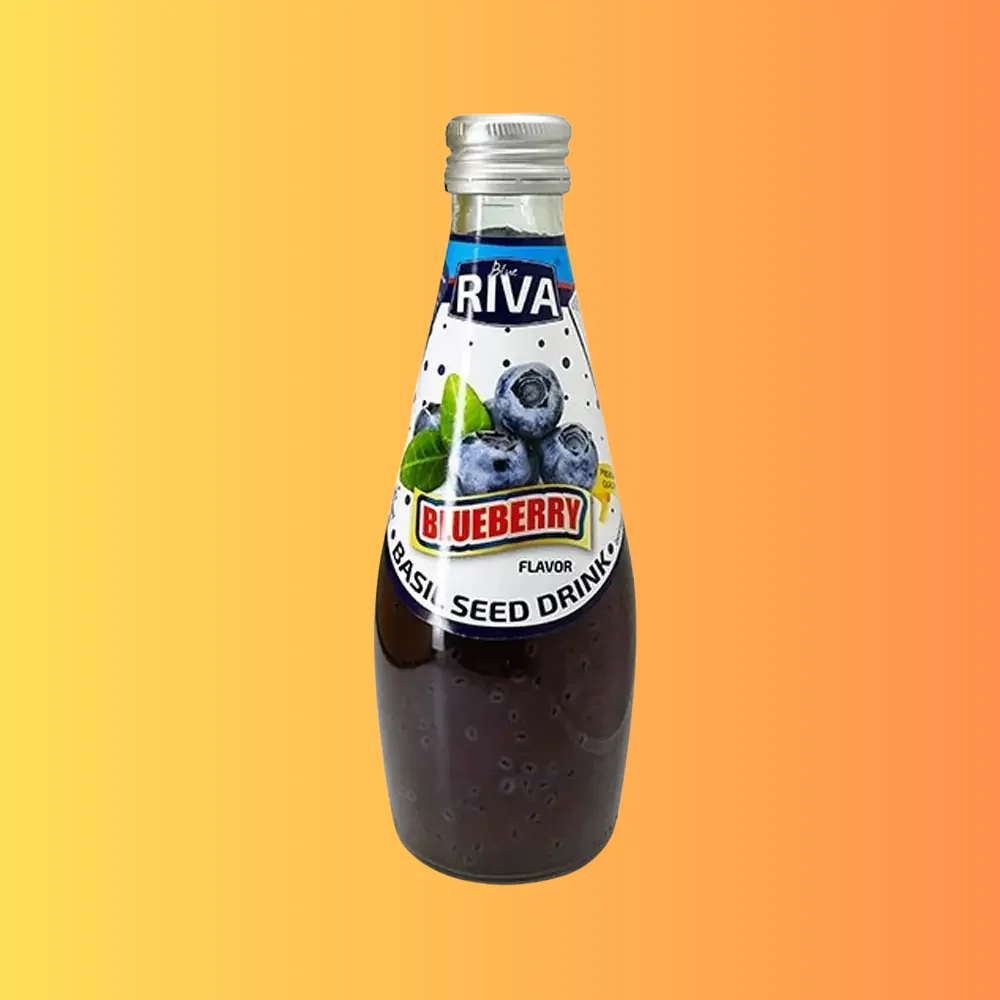 Riva Blueberry Basil Seed Drink 290ml